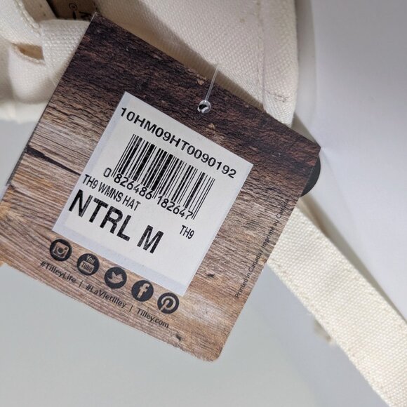 🇨🇦 NWT Tilley TH9 Melanie Hemp Hat UPF 50+ Made in Canada - Picture 7 of 13